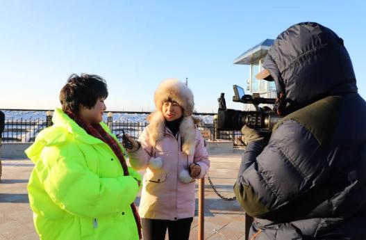 “十四冬”媒体记者采访团走进满洲里