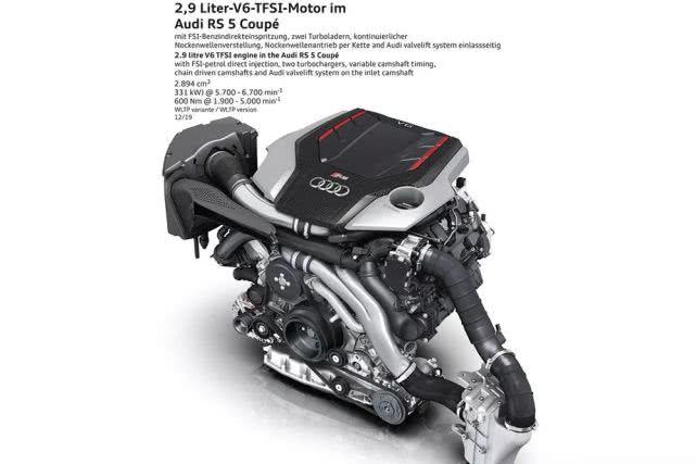 解析丨奥迪首款入华高性能车RS 5中期改款，硬件依旧软件大升级