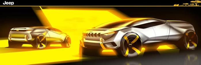 比特斯拉更有未来感，Jeep发布全新皮卡Cottoni设计图