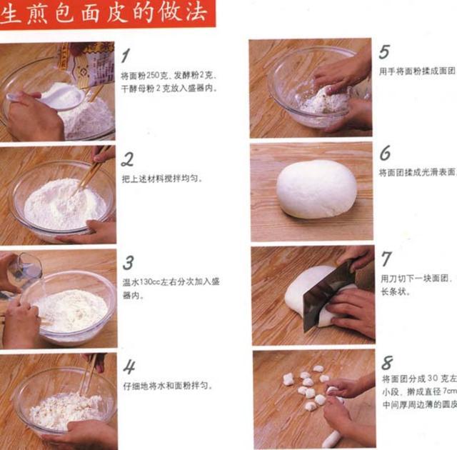 水煎包底脆 馅鲜 面团发酵 包馅 煎制 美观易做 自己做想吃就吃