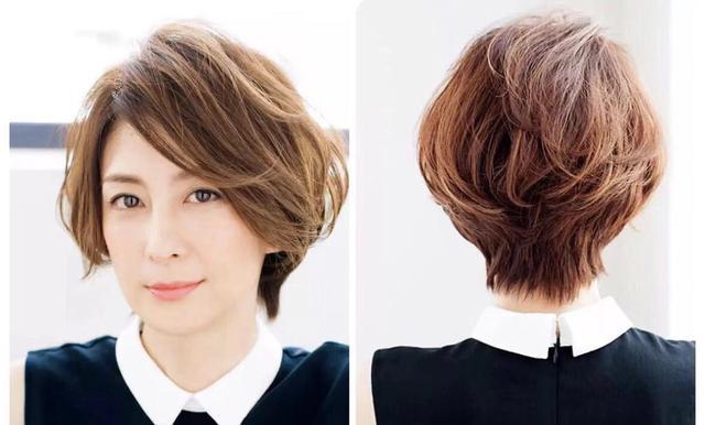 适合中年女性的15款短发，避开这些发型危机，这个长度刚刚好