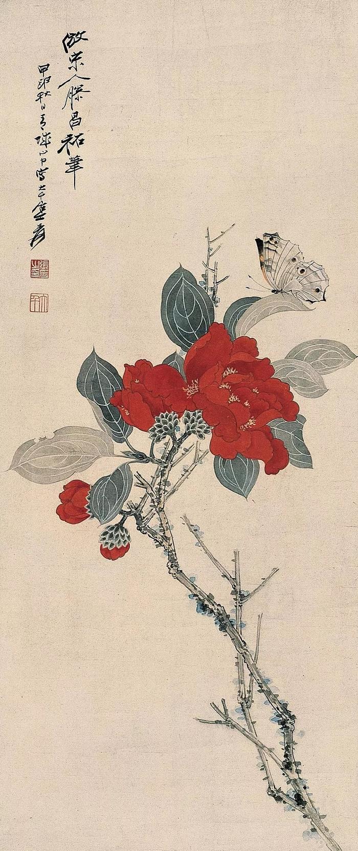 张大千花鸟画（高清100幅）