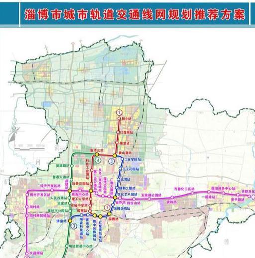 山东省淄博市的城市轨道交通系统——淄博轻轨