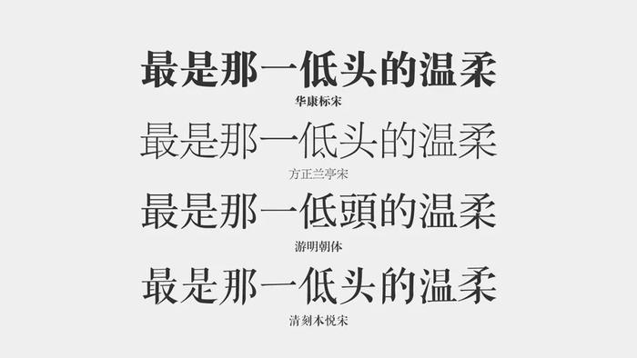 电脑中的宋体字是谁发明的？