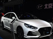 2018北京车展：北京现代索纳塔九插电混动版