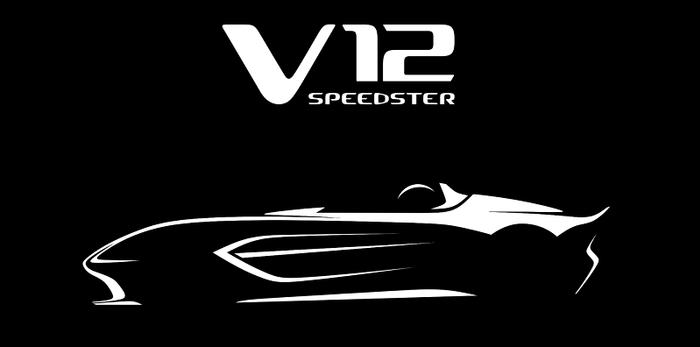 复古造型/V12引擎 阿斯顿·马丁V12 Speedste预告草图曝光