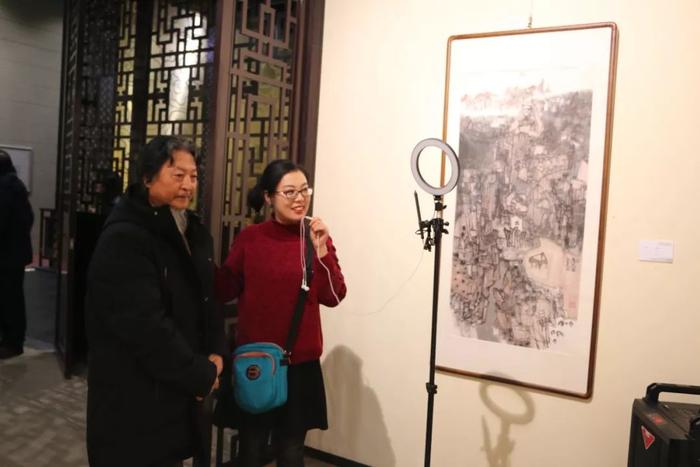 首届山西当代中国画名家学术邀请展在太原开展