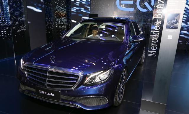 奔驰E300 eL的混动车型售价50.98w