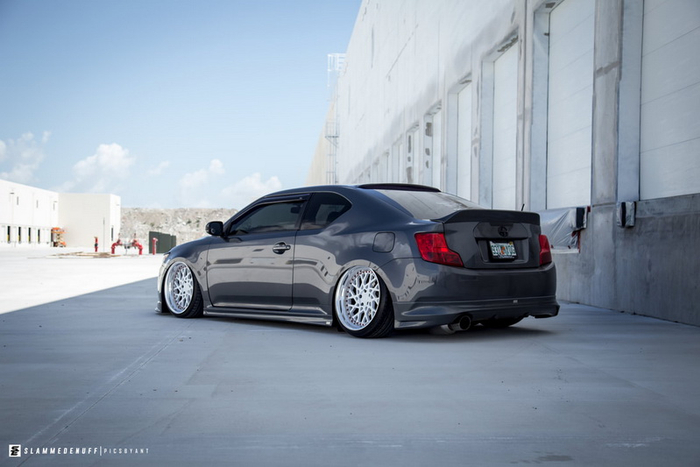 丰田旗下高颜值车型 可惜已经绝版 SCION TC改装