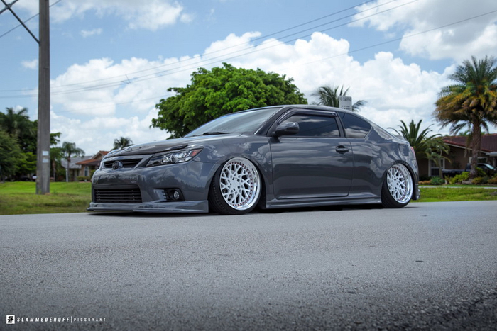 丰田旗下高颜值车型 可惜已经绝版 SCION TC改装