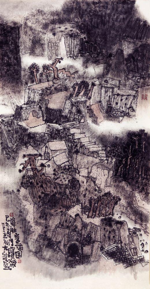 首届山西当代中国画名家学术邀请展在太原开展