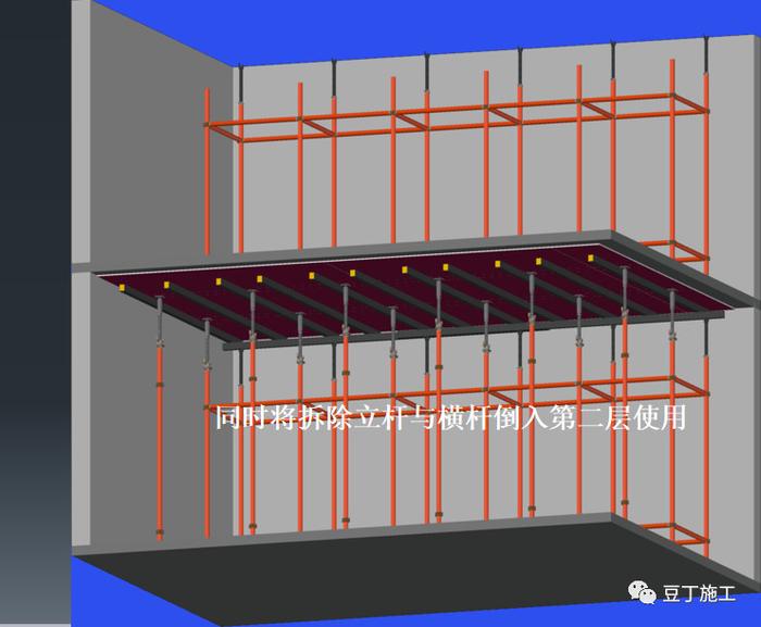 建筑施工早拆模板体系如何实现的高效率？多图说明附经济效益对比