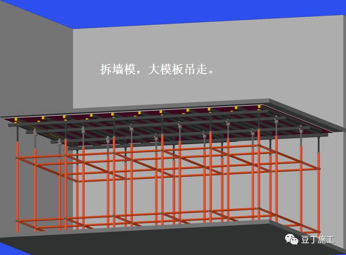 建筑施工早拆模板体系如何实现的高效率？多图说明附经济效益对比