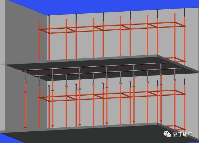 建筑施工早拆模板体系如何实现的高效率？多图说明附经济效益对比