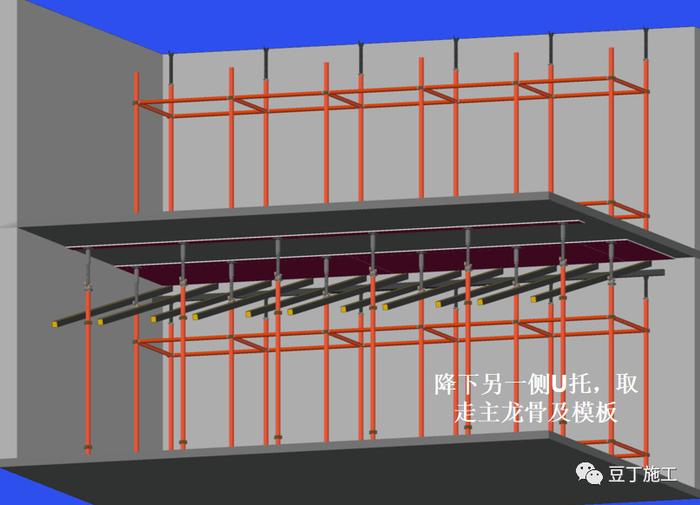 建筑施工早拆模板体系如何实现的高效率？多图说明附经济效益对比