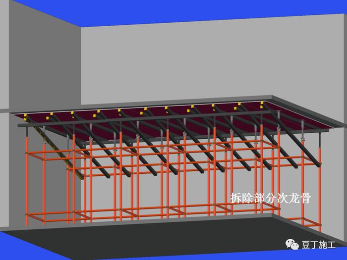 建筑施工早拆模板体系如何实现的高效率？多图说明附经济效益对比