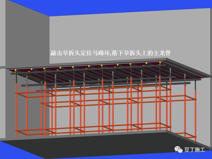 建筑施工早拆模板体系如何实现的高效率？多图说明附经济效益对比