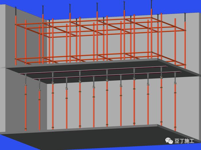 建筑施工早拆模板体系如何实现的高效率？多图说明附经济效益对比