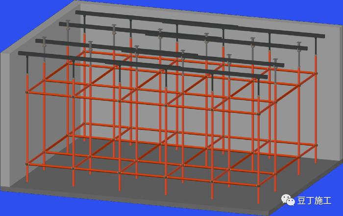 建筑施工早拆模板体系如何实现的高效率？多图说明附经济效益对比