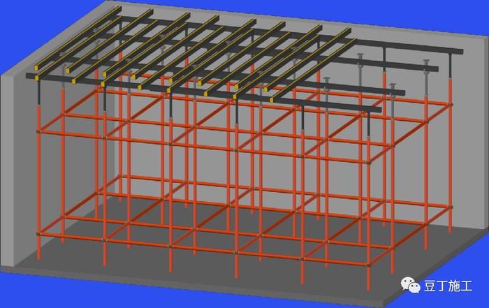 建筑施工早拆模板体系如何实现的高效率？多图说明附经济效益对比