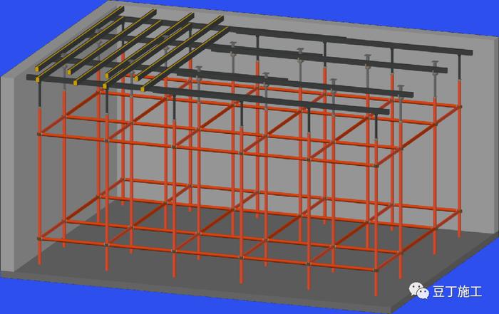 建筑施工早拆模板体系如何实现的高效率？多图说明附经济效益对比