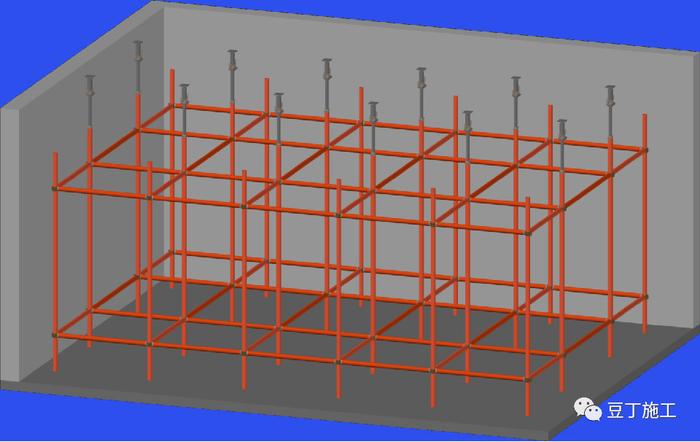 建筑施工早拆模板体系如何实现的高效率？多图说明附经济效益对比