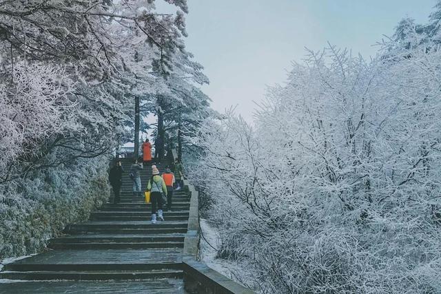 一下雪，这座山就美成了人间仙境