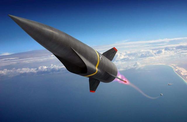 以氢气为燃料，速度高达6马赫的飞行器，由B2战略轰炸机空中投射