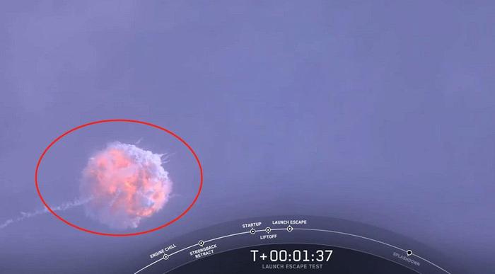 SpaceX的火箭炸了？别紧张，这是在测试飞船逃生能力