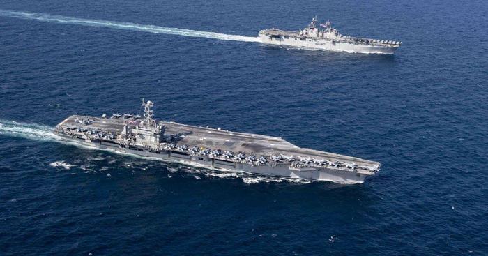伊朗不再是首要目标，美军四大航母奔赴亚太，大国成警告对象