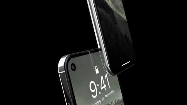 iPhone12ProMax概念图：屏幕单打孔后置5摄，iPhone11差距好大