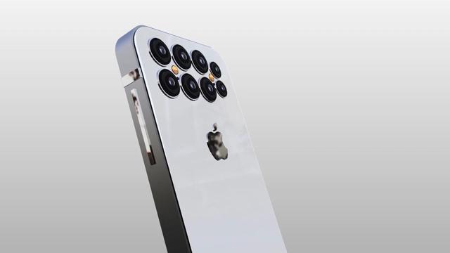 iPhone12Pro概念图：后置密集8颗摄像头，静音方式也变了