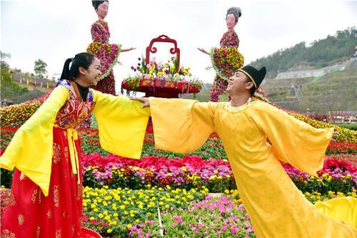 大块大块“金砖”，大个大个“金元宝”，江门景区春节的网红景点