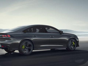 最强标致508亮相！4.3秒破百，无框车门+1.6T混动发动机真给力！