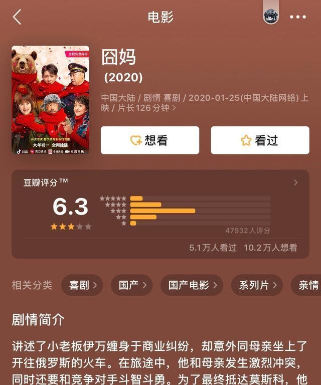 《叶问4》《误杀》《宠爱》霸占春节档，大年初一全国票房仅181万