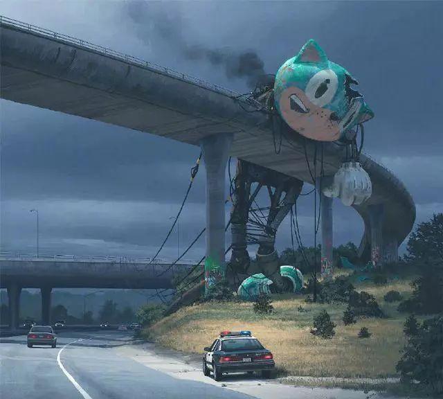 概念艺术家 Simon Stalenhag 设计作品欣赏