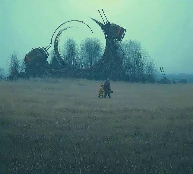 概念艺术家 Simon Stalenhag 设计作品欣赏