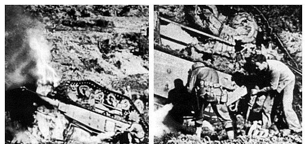 冲绳战役中令人伤心的一幕: 美军战地记者镜头下的“坦克之死”