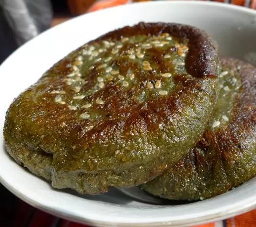 麦芽塌饼，是江南水乡最有特色的农家传统点心，你吃过吗？