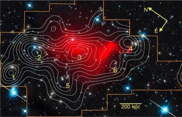 外太空出现神秘巨型箭头，在宇宙中跨越幅度极大，科学家探索无果