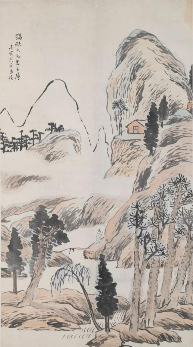 齐白石：吾画山水，时流诽之，故余几绝笔