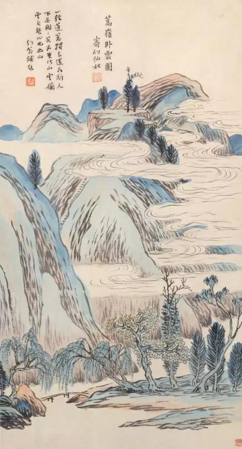 齐白石：吾画山水，时流诽之，故余几绝笔