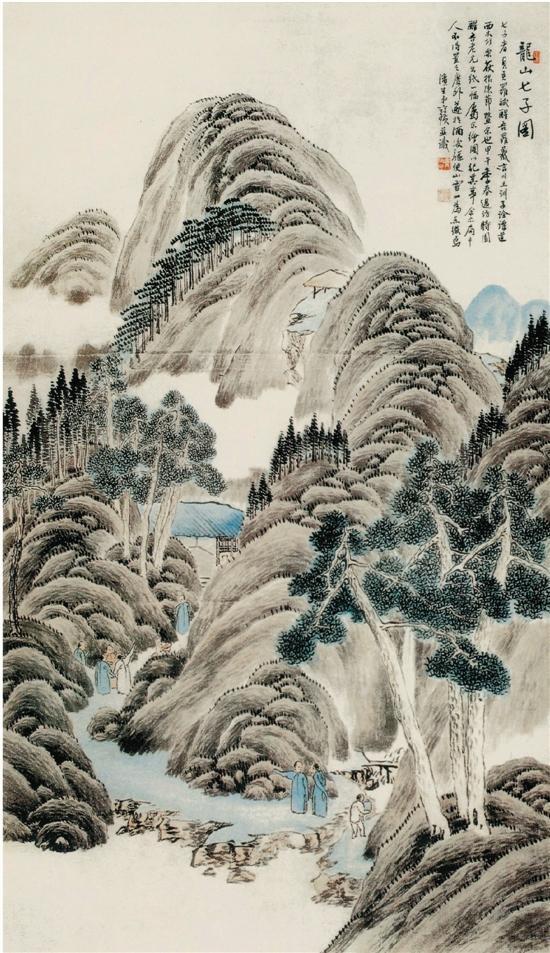 齐白石：吾画山水，时流诽之，故余几绝笔