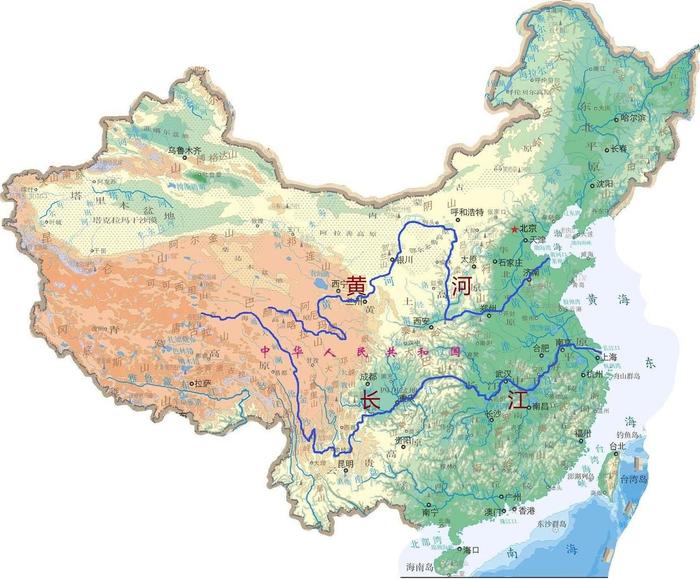 发源于青藏高原的黄河和长江，河水都东流入海而不会再复回了吗？