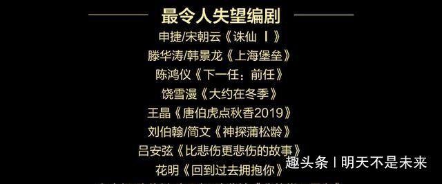 《诛仙I》领衔金扫帚奖提名名单，肖战、孟美岐逆袭了鹿晗舒淇？