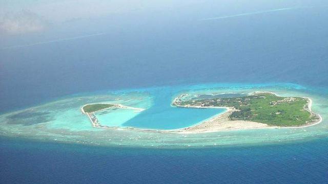 图说南沙群岛自然岛屿之景宏岛，十一个自然岛屿我国仅控制一岛
