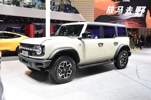 硬派越野SUV 车展实拍全新福特烈马