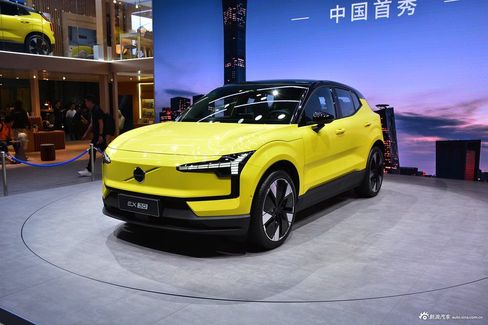 纯电紧凑SUV 车展实拍沃尔沃EX30