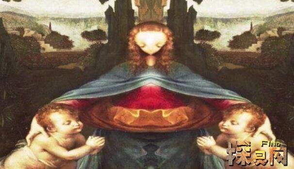 达芬奇十大诡异的画，蒙娜丽莎的背后有外星人