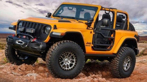 Jeep为越野大会打造七款新车型, 概念图已经由官方发布